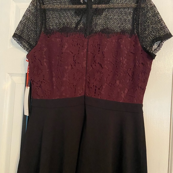Elle Dress with Lace Bodice - Picture 2 of 2